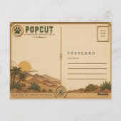 Raven Mountain Wilderness POPCUT Postkarte (Rückseite)