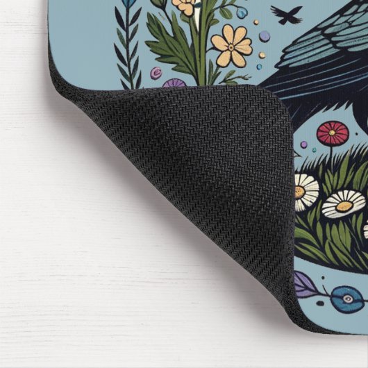 Raven Mousepad (Ecke)