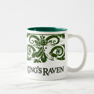 Raven Mug Königs Zweifarbige Tasse