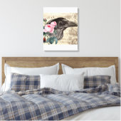 Raven Music Leinwanddruck (Insitu (Schlafzimmer))