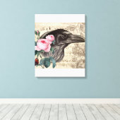 Raven Music Leinwanddruck (Insitu (Holzboden))