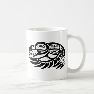 Raven Native American Design Kaffeetasse