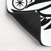 Raven Native American Design Mousepad (Ecke)