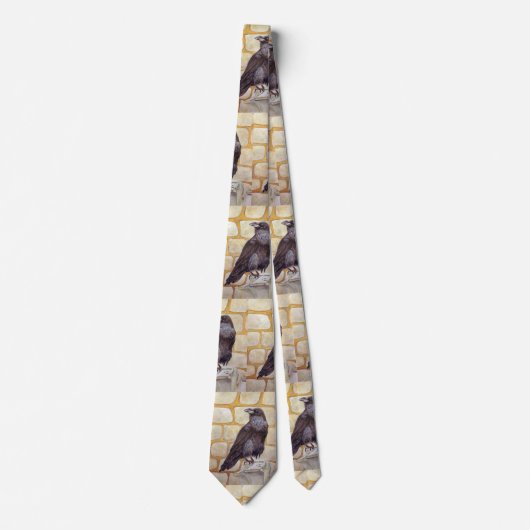 Raven Neck Tie Krawatte (Vorderseite)
