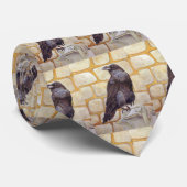 Raven Neck Tie Krawatte (Gerollt)