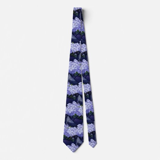 Raven Neck Tie Krawatte (Vorderseite)