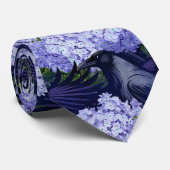 Raven Neck Tie Krawatte (Gerollt)