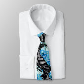 Raven Neck Tie Krawatte (Gebunden)