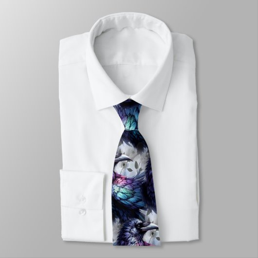 Raven Neck Tie Krawatte (Gebunden)