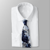 Raven Neck Tie Krawatte (Gebunden)