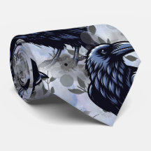 Raven Neck Tie