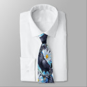 Raven Neck Tie Krawatte (Gebunden)