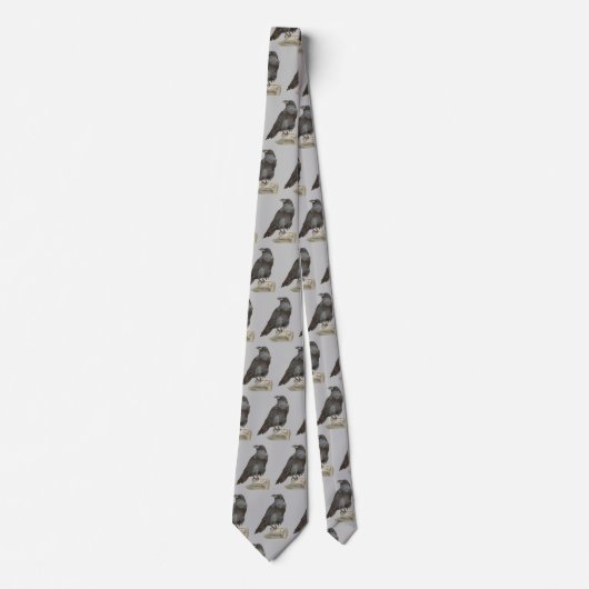 Raven Neck Tie Krawatte (Vorderseite)