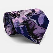 Raven Neck Tie Krawatte (Gerollt)
