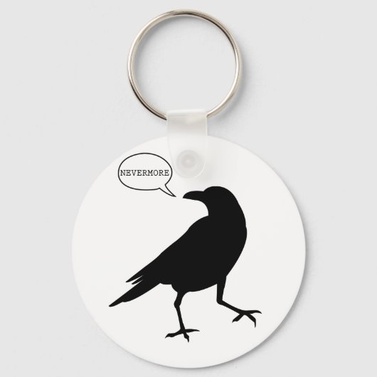 Raven Nevermore Key Chain Schlüsselanhänger (Vorderseite)