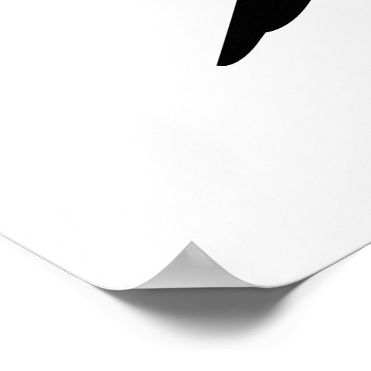 Raven Nevermore Poster (Ecke)