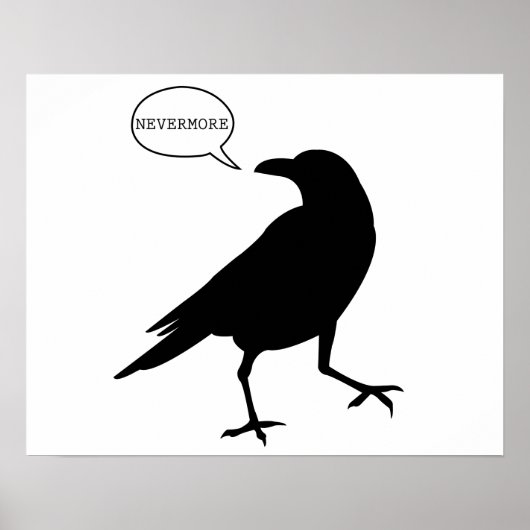 Raven Nevermore Poster (Vorne)