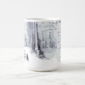 Raven New Beginnings Motivational Quote Kaffeetasse (Mittel)