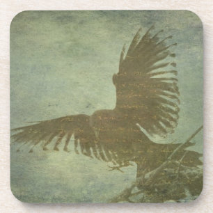 Raven of Poes Poesie Getränkeuntersetzer