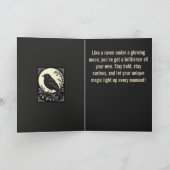 Raven of the Moonlit Crest Karte (Innenseite)