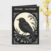 Raven of the Moonlit Crest Karte (Gelbe Blume)