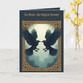 Raven of the Moonlit Crest Karte (Gelbe Blume)