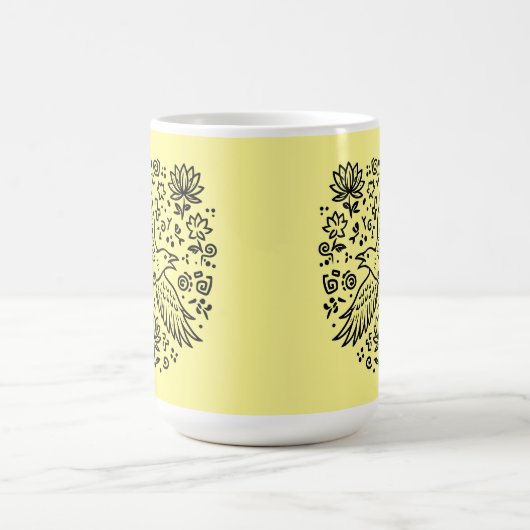 Raven of Transformation Kaffeetasse (Mittel)