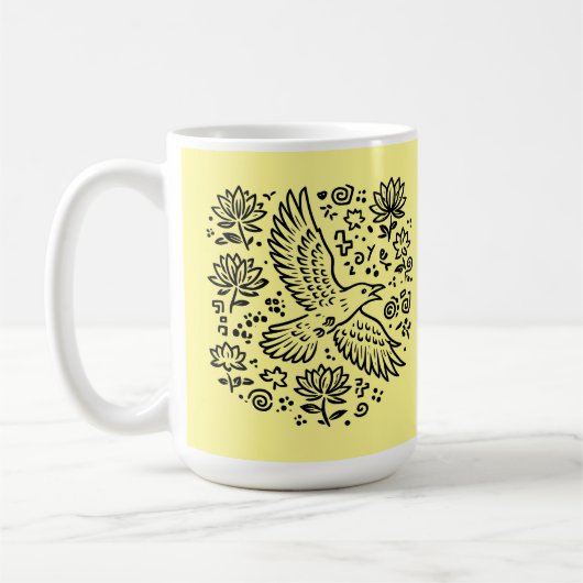 Raven of Transformation Kaffeetasse (Links)