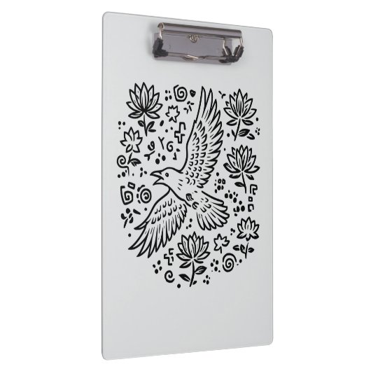 Raven of Transformation Klemmbrett (Rechts)