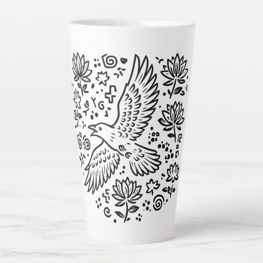 Raven of Transformation Milchtasse (Vorderseite)