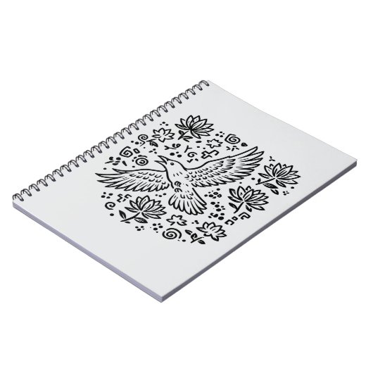 Raven of Transformation Notizblock (Linke Seite)