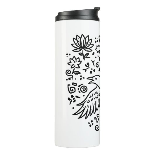 Raven of Transformation Thermosbecher (Nach links gedreht)