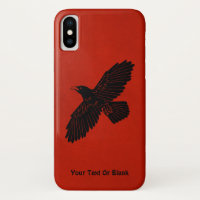 Raven on Red