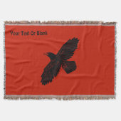 Raven on Red Decke (Vorderseite)