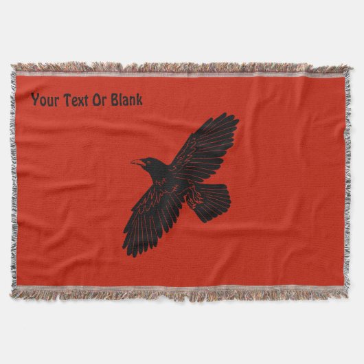 Raven on Red Decke (Vorderseite)