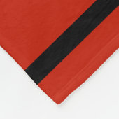 Raven on Red Fleecedecke (Ecke)