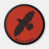 Raven on Red Magnet (Vorne)