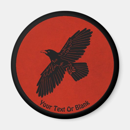 Raven on Red Magnet (Vorne)