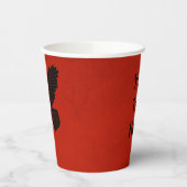 Raven on Red Pappbecher (Links)
