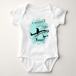 Raven on the Tree Baby Bodysuit Baby Strampler