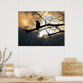 Raven on the Tree Poster (Küche)