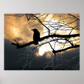 Raven on the Tree Poster (Vorne)