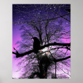 Raven on the Tree Poster (Vorne)