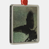 Raven Ornament Aus Metall (Rechts)