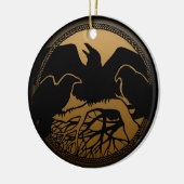 Raven Ornament Personalisiert Raven Decoration Ges (Links)