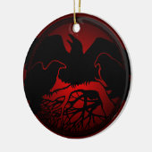 Raven Ornament Personalisiert Raven Decoration Ges (Links)