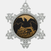 Raven Ornament Raven / Crow Decoration Gift (Vorderseite)