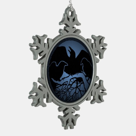 Raven Ornament Raven / Crow Decoration Gift (Links)