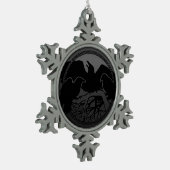 Raven Ornament Raven / Crow Decoration Gift (Links)