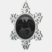 Raven Ornament Raven / Crow Decoration Gift (Rechts)